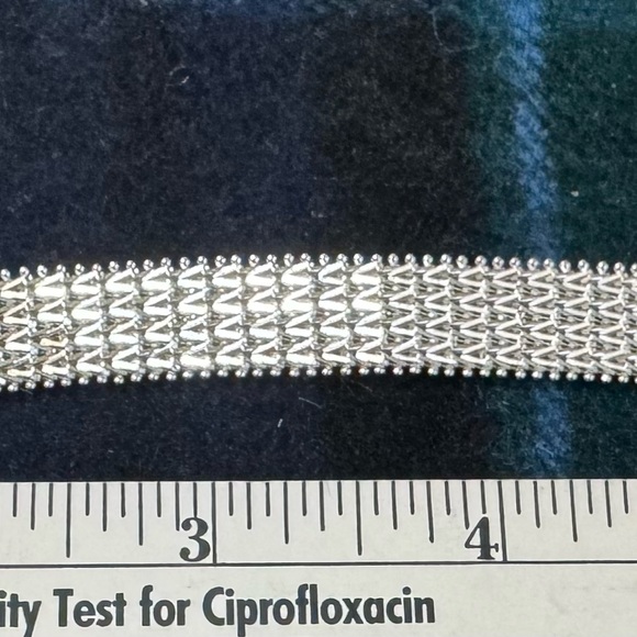 Imperial sterling silver bracelet sparkling miniature mirrors (sold on QVC) - Picture 5 of 12